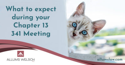What to expect during your Chapter 13 341 Meeting